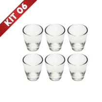 Copos Shot Vidro Mini Dose Drink Jogo Tequila Conjunto Decorativo Bar Vodka Evento Restaurante Whisky Pinga Cachaça