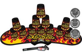Copos Sport Stacking Cups Speed Stacks Competidor Black Flame