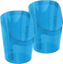 Copos TalkTools para Beber 90 ml Azul Pacote com 2 Suporte Motor