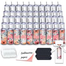 Copos térmicos ZONEGRACE 20 oz em aço inoxidável, pacote com 50 Copos térmicos ZONEGRACE 20 oz em aço inoxidável, pacote com 50