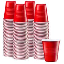 Copos vermelhos de plástico descartáveis GUSTO 350mL (12oz) 240 unidades Copos vermelhos de plástico descartáveis GUSTO 350mL (12oz) 240 unidades
