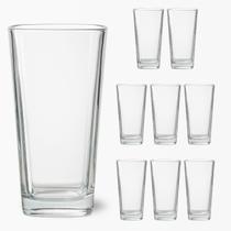 Copos Vidro Kit 8 UN Venice 260ml Transparente para Refrigerante Copos Vidro Kit 8 UN Venice 260ml Transparente para Refrigerante