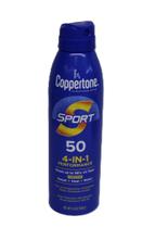 Coppertone Sport Protetor Solar - FPS 50 - 4-in-1 - 156g - Importado dos E.U.A. Coppertone Sport Protetor Solar - FPS 50 - 4-in-1 - 156g - Importado dos E.U.A.