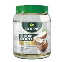 Copra Óleo de Coco Sem Sabor e Sem Cheiro 1L Copra Óleo de Coco Sem Sabor e Sem Cheiro 1L