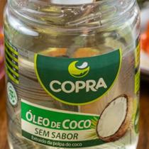 Copra Óleo de Coco Sem Sabor Não contém glúten 200ml