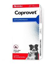 Coprovet 500mg Com 20(cp) Anticoprofágico Para Cães E Gatos - Coveli