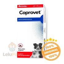 Coprovet Para Cães E Gatos 20 Comprimidos Anticoprofagico Coprovet Para Cães E Gatos 20 Comprimidos Anticoprofagico