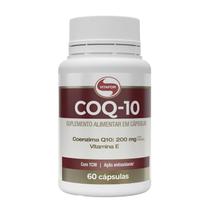 COQ-Q10 Coenzima Vitamina E com TCM 200mg por porção 60 Cápsulas Vitafor COQ-Q10 Coenzima Vitamina E com TCM 200mg por porção 60 Cápsulas Vitafor
