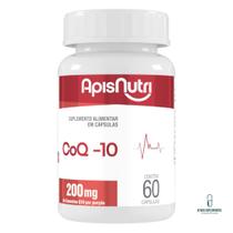 COQ10 200mg 60 cápsulas APISNUTRI