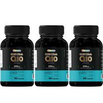 CoQ10 200mg Vitaease Suplemento Alimentar 60 Cápsulas Composição:Coenzima Q10 3 Potes 180 CápsulasSabor:Sem sabor