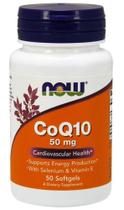 Coq10 50mg (50 softgels) - Now Sports - Now Foods