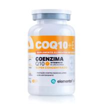 CoQ10 60 Cápsulas 200mg Coenzima Q10 & Vitamina E - Elemento Puro