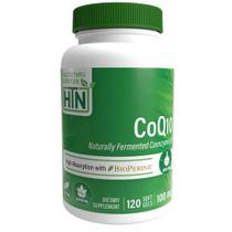CoQ10 com Bioperine 120 cápsulas gelatinosas da Health Thru Nutrition (pacote com 4)