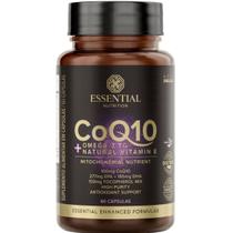 CoQ10 + Ômega 3 TG + Natural Vitamin e 60 Cápsulas Essential