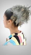 Coque Afro Cabelo Orgânico Cacheado 90g Coque Afro Cabelo Orgânico Cacheado 90g