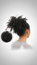 Coque Afro Cabelo Orgânico Cacheado Curto 90g Coque Afro Cabelo Orgânico Cacheado Curto 90g