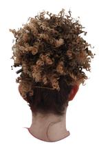 Coque Afro Puff Cor Loiro Dourado 8/22 De Fibra Orgânica