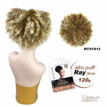 Coque Afro Puff Ray Cabelo Cacheado 30cm African Beauty 120g
