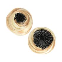 Coque De Cabelo Sintético Retrátil Em Forma De Ninho De Pássaro Com Clips Elásticos