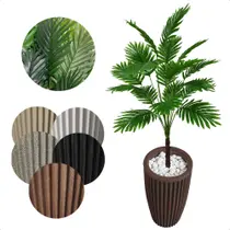 Coqueiro Artificial Permanente com Vaso Decoração