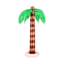 Coqueiro inflável para a decoração exterior, planta verde, pátio, piscina, suporte, 95cm Coqueiro inflável para a decoração exterior, planta verde, pátio, piscina, suporte, 95cm