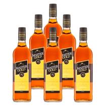 Coquetel Alcoólico de Malt Whisky Master Gold 900ml 6un