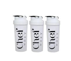 Coqueteleira 3 Un. - Chef Whey Coqueteleira 3 Un. - Chef Whey