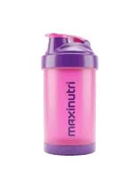 Coqueteleira (500ml) - Cor: Rosa Tampa Roxa