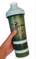 Coqueteleira Academia 600ml Verde