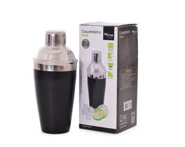 Coqueteleira aço inox black com coador e tampa 500ml Wincy Coqueteleira aço inox black com coador e tampa 500ml Wincy