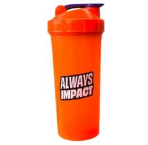 Coqueteleira Always Impact (600ml) - Cor: Laranja Neon Coqueteleira Always Impact (600ml) - Cor: Laranja Neon