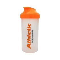 Coqueteleira Athletic 700 Ml Shaker Antivazamento Livre De Bpa Com Marcação De Medidas Cor Laranja Coqueteleira Athletic 700 Ml Shaker Antivazamento Livre De Bpa Com Marcação De Medidas Cor Laranja