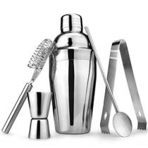 Coqueteleira Barman Profissional Inox Drink Caipirinha Bar - Facibom