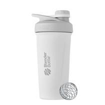 Coqueteleira Blender Bottle Strada Twist Stainless Steel Termica 24OZ / 710ML -White