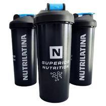 Coqueteleira Blueblack Nutrilatina 600 ml Coqueteleira Blueblack Nutrilatina 600 ml