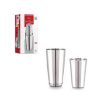 Coqueteleira Boston Profissional 2 Peças Inox 820ml Coqueteleira Boston Profissional 2 Peças Inox 820ml