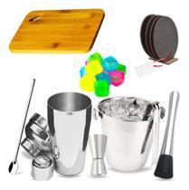 Coqueteleira Caipirinha Profissional Inox Bar Drinks Tábua Coqueteleira Caipirinha Profissional Inox Bar Drinks Tábua