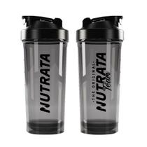 Coqueteleira Cinza - Nutrata 600ml Coqueteleira Cinza - Nutrata 600ml