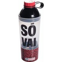 Coqueteleira Com Compartimento Shakeira Copo Shake Garrafa para Academia Fitness 580ml - Plasutil Coqueteleira Com Compartimento Shakeira Copo Shake Garrafa para Academia Fitness 580ml - Plasutil