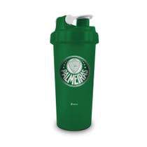 Coqueteleira de plástico time palmeiras verde personalizada com tampa 600ml para whey bebidas batidas drinks coquetelera Coqueteleira de plástico time palmeiras verde personalizada com tampa 600ml para whey bebidas batidas drinks coquetelera