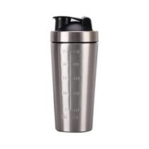 Coqueteleira de Proteína em Aço Inoxidável 750ml com Bola Misturadora