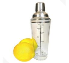 Coqueteleira De Vidro 400ml Drinks Inox Caipirinha Bartender - Em Casa Tem