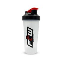 Coqueteleira FTW (600ml) - Cor: Transparente Tampa Preta - FTW Sports Nutrition