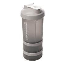 Coqueteleira Garrafa Shaker 620ml Porta Suplemento Academia
