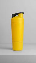 Coqueteleira Inox 600ml com Compartimento