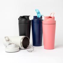 Coqueteleira Inox 700ml Térmica com Tampa Trava e Mola Coqueteleira Inox 700ml Térmica com Tampa Trava e Mola