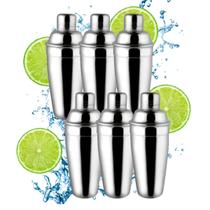Coqueteleira Inox 720 Ml 6 Peças Drinks Caipirinha Bar Coqueteleira Inox 720 Ml 6 Peças Drinks Caipirinha Bar