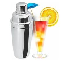 Coqueteleira Inox 750 Ml 3 Peças Drinks E Caipirinhas