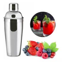 Coqueteleira Inox 750 Ml 3 Peças Shake Coqueteleiro