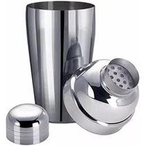 Coqueteleira Inox 750 Ml Mixer Bebidas Conjunto Morango